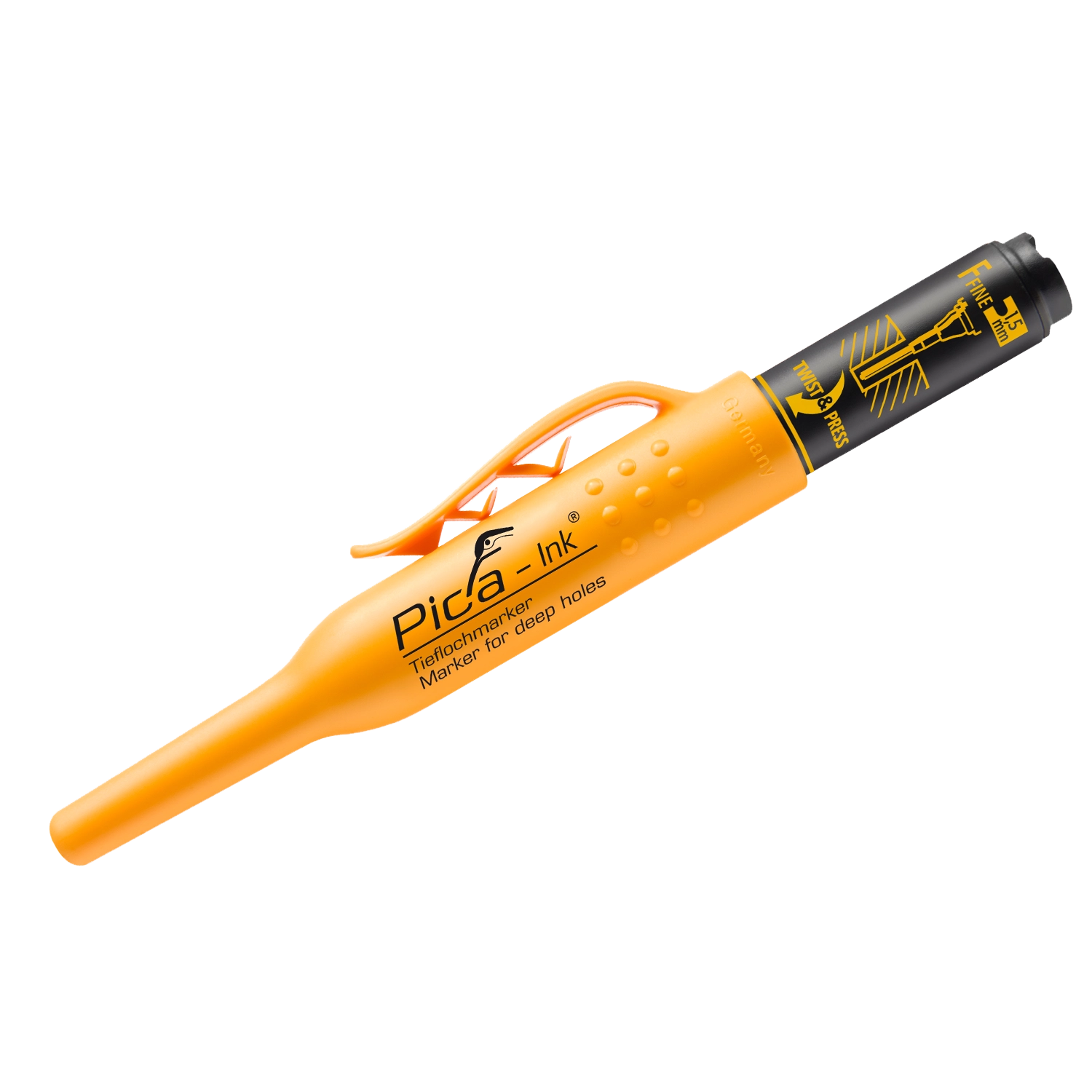 Wera Marker Ink Zwart (150/46): Zwarte inktmarker, model 150/46.
